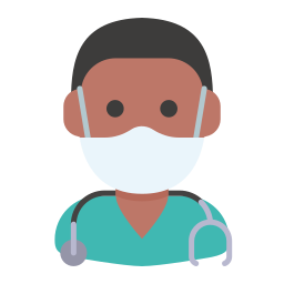 Medical professional icon