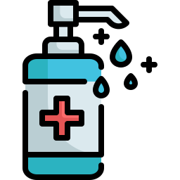 Hand sanitizer icon