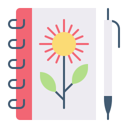 cuaderno icono