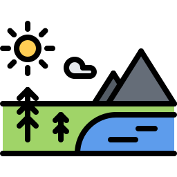 paisaje icono