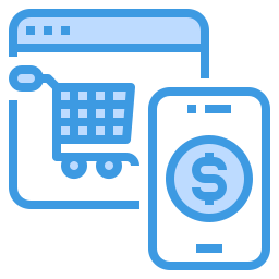 Online payment icon