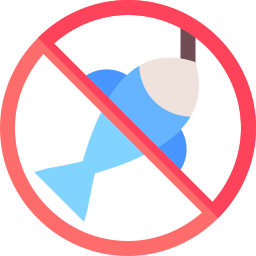 no pescar icono