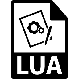 Lua file format symbol icon