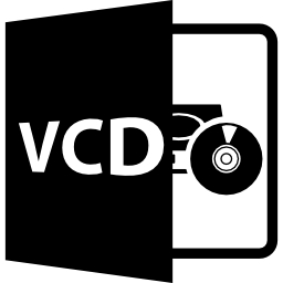 Vcd file format symbol icon