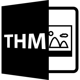 thm ファイル形式のシンボル icon