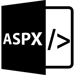 Aspx file format symbol icon