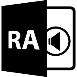 Ra file format symbol icon