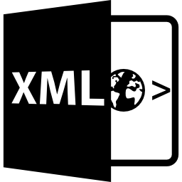 xml-bestandsformaat symbool icoon