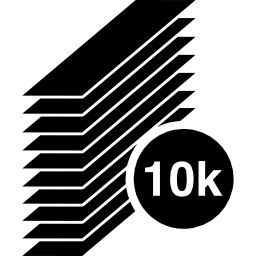 Mini bc 10k stationery icon