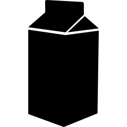 inkt zwarte container icoon