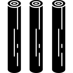 variante de objetos cilíndricos icono