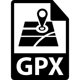 gpx-bestandsindelingsvariant icoon