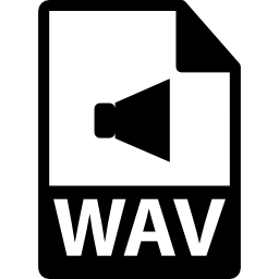 variante do formato de arquivo wav Ícone