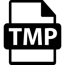variante do formato de arquivo tmp Ícone