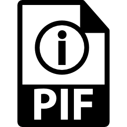 wariant formatu pliku pif ikona