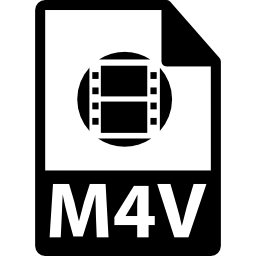 variante del formato file m4v icona