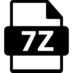 variante de formato de archivo 7z icono
