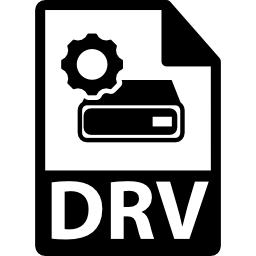 variante de formato de archivo drv icono