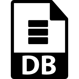 variante del formato del file db icona