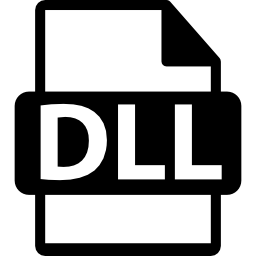 símbolo de formato de archivo dll icono