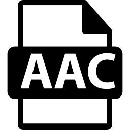 variante de formato de arquivo aac Ícone