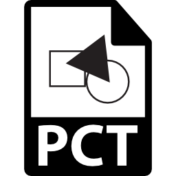 Символ формата файла pct иконка
