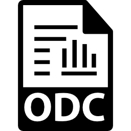 symbole de format de fichier odc Icône