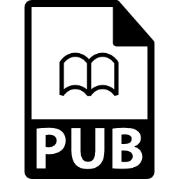 pub ファイル形式の記号 icon