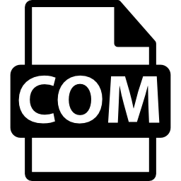 Символ формата файла com иконка