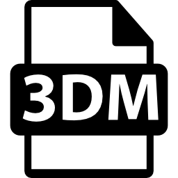 3dm bestandsformaat symbool icoon