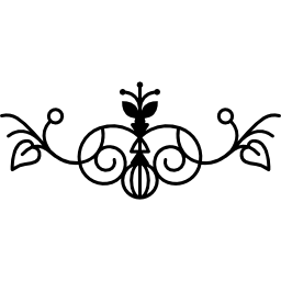 새싹 디자인의 꽃 잎과 덩굴 icon