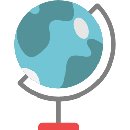 globo terrestre icona