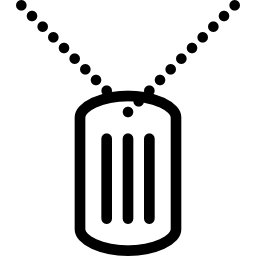 Солдатский жетон иконка
