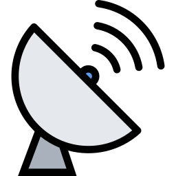 Satellite dish icon