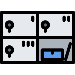Safe boxes icon