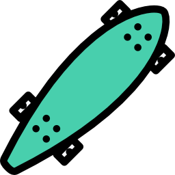 longboard icoon