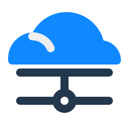 Cloud server icon