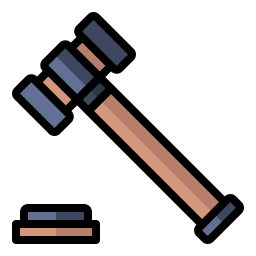 Auction hammer icon