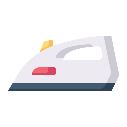 Electric iron icon