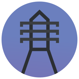 elektrischer turm icon