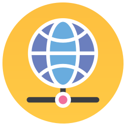 globales netzwerk icon