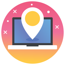 Maps and location icon