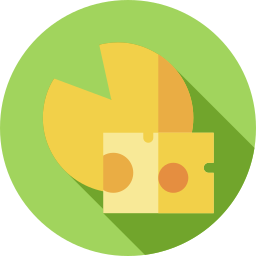 Piece of cheese icon