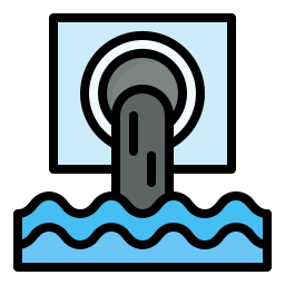 Waste water icon