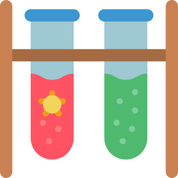 Test tubes icon