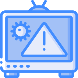 Virus warning icon