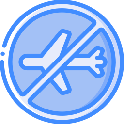 No flight icon