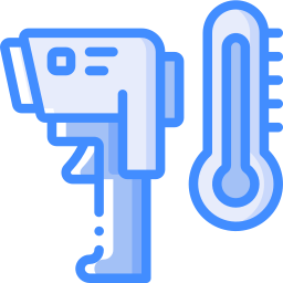 sensor de temperatura icono