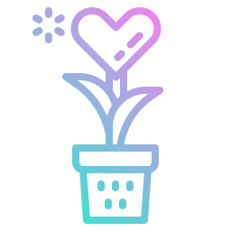 Love plant icon