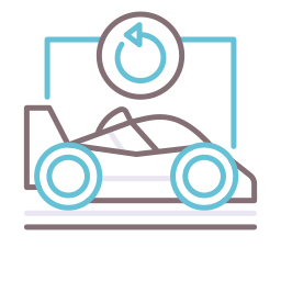 Backup car icon